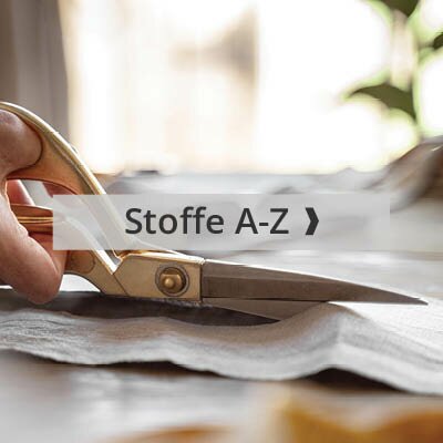 Stoff Zuschnitt mit Schere