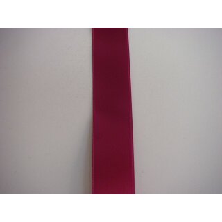 Satinband/ fuchsia/ 40 mm