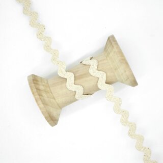Zackenlitze 10 mm/ creme