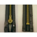 Taschen und Pulli RV/ Metallprofil gold/ 20 cm/ marine