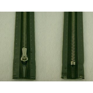 RV geschlossen/ 4 mm Metallprofil silber/ 20 cm/ dunkelgrün