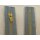 RV geschlossen/ 4 mm Metallprofil gold/ 18 cm/ jeans hell