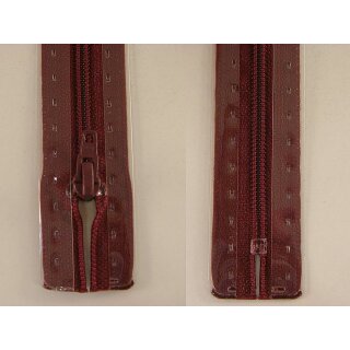 RV geschlossen/ 4 mm Kunststoffspirale/ 18 cm/ bordeaux