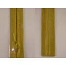 RV geschlossen/ 4 mm nahtfein Kunststoffspirale/ 30 cm/ senf