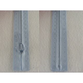 RV geschlossen/ 4 mm nahtfein Kunststoffspirale/ 30 cm/ hellblau