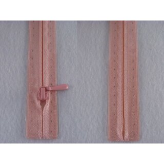 RV geschlossen/ 4 mm nahtfein Kunststoffspirale/ 40 cm/ rosa