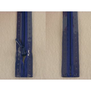RV geschlossen/ 4 mm nahtfein Kunststoffspirale/ 40 cm/ royal