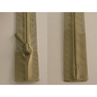 RV geschlossen/ 4 mm nahtfein Kunststoffspirale/ 50 cm/ helles graugrün