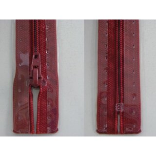 RV geschlossen/ 4 mm Kunststoffspirale/ 18 cm/ kirschrot