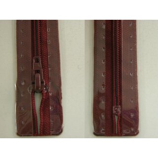RV geschlossen/ 4 mm Kunststoffspirale/ 18 cm/ bordeaux