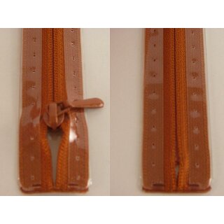 RV geschlossen/ 4 mm nahtfein Kunststoffspirale/ 50 cm/ etruskisch rot