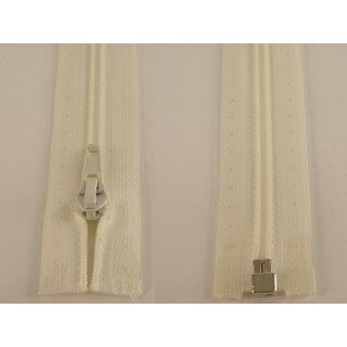 RV teilbar/ 5 mm Kunststoffspirale/ 80 cm/ creme