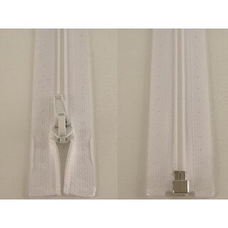 RV teilbar/ 5 mm Kunststoffspirale/ 70 cm/ weiß