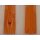 RV teilbar/ 5 mm Kunststoffprofil/ 60 cm/ orange