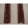 RV teilbar/ 6 mm Metall - Profil altmessing/ 30 cm/ bordeaux