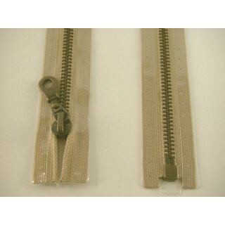 RV teilbar/ 6 mm Metall - Profil altmessing/ 80 cm/ helles sand