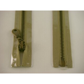 RV teilbar/ 6 mm Metall - Profil altmessing/ 50 cm/ helles schlamm