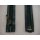 RV teilbar/ 6 mm Metall - Profil altmessing/ 60 cm/ schwarz