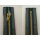 RV geschlossen/ 4 mm Metallprofil gold/ 14 cm/ demin dunkel
