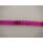 Paillettenborten einreihig 1 magenta