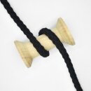 Baumwollkordel 1 cm schwarz