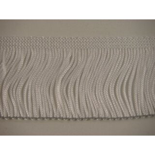 Franse/ 6 cm/ weiß