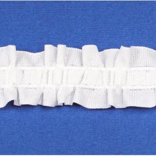 Gardinenband Universal 22 mm weiß