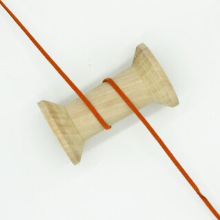 Lederimitatband orange