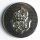Trachtenknöpfe Metall Wappen silber