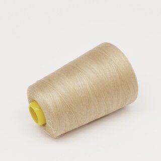 Overlock - Garn beige