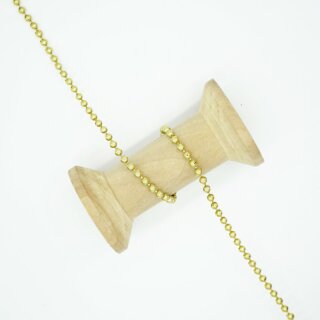 Perlenborte gold 4 mm