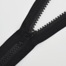 teilbarer Reißverschluss Plastikprofil schwarz A 50 cm