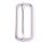 Leiterschnalle 30 mm silber