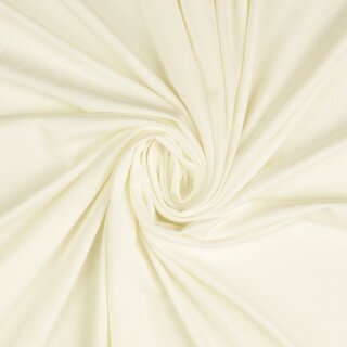 Viskose - Elastan-Jersey creme 360g/lfm.