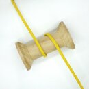 Baumwollkordel geflochten 0,5 cm gelb