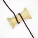 Baumwollkordel geflochten 0,5 cm braun