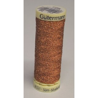 Metallic-Effektgarn bronze