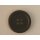 Modeknopf braun mit Rand 20 mm
