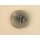 Modeknopf grau - schwarz email 20 mm