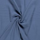 Double Gauze jeansblau