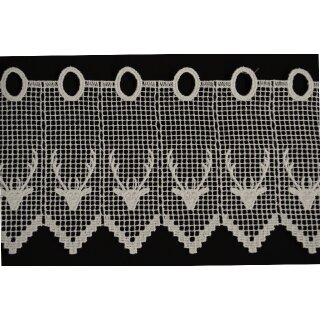 Panneaux - Stoff 131 Makramee Hirsch 15 cm