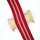 Gummiband 4 cm Streifen rot