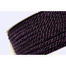 Kordel Kunstseide/ 4 mm/ aubergine