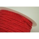 Kordel Kunstseide/ 2 mm/ rot