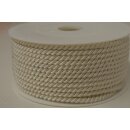 Kordel Kunstseide/ 4 mm/ creme