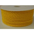 Kordel Kunstseide/ 4 mm/ gelb