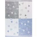 Jacquard - Geschirrtuch herzlich blau