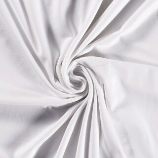 recycelter Jersey weiß 200gr/m²