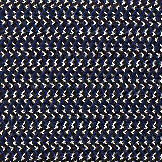 Sale Kreppstoff leicht Carnegie Hall blau