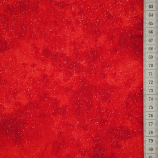 Weihnachts - Stoff Caroling rot